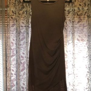 Tan Leith sleeveless dress